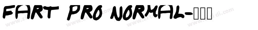 FART PRO NORMAL字体转换